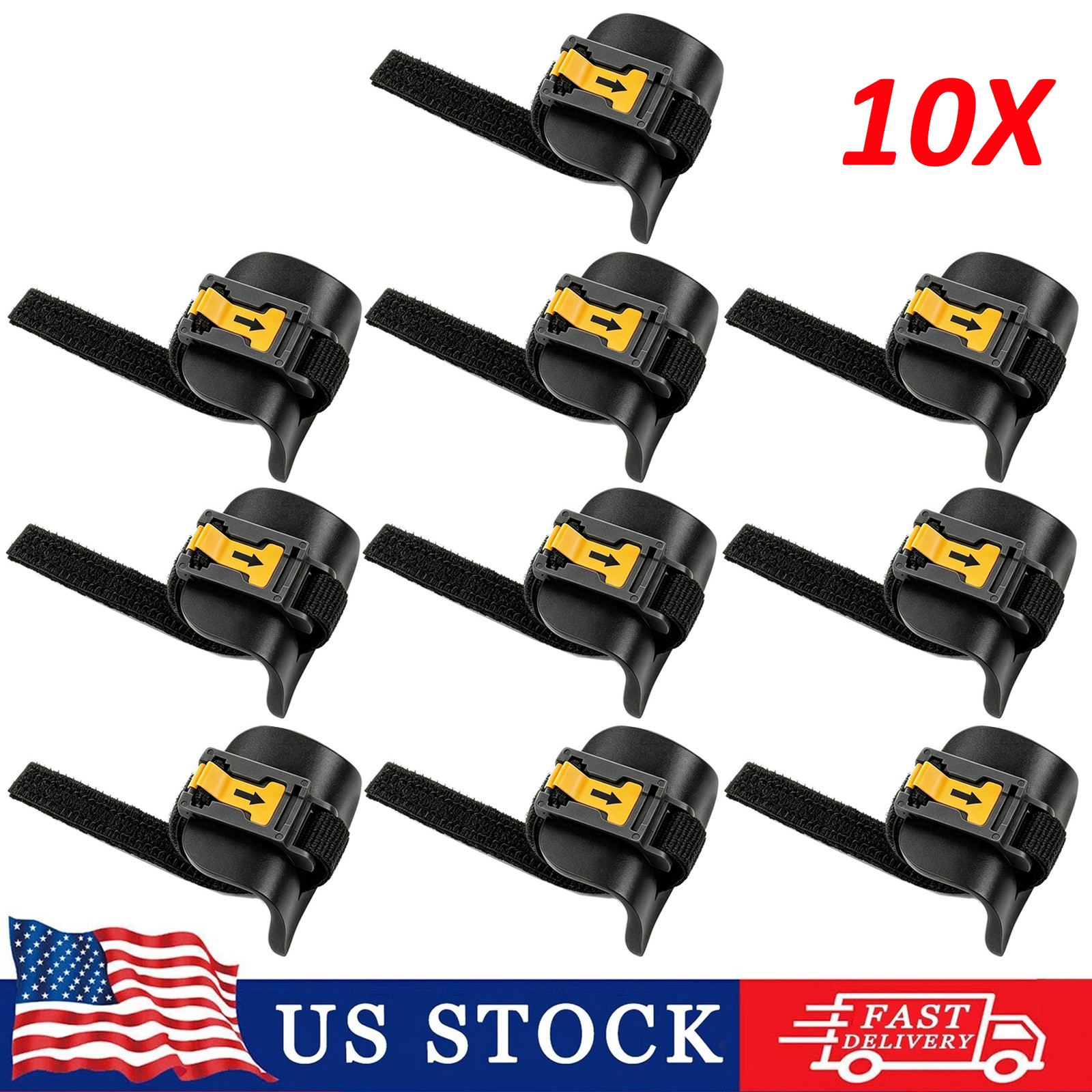 10X Finger Straps for Zebra Symbol RS409 RS419 RS-409 RS-419 RS4000 21-93022-02R