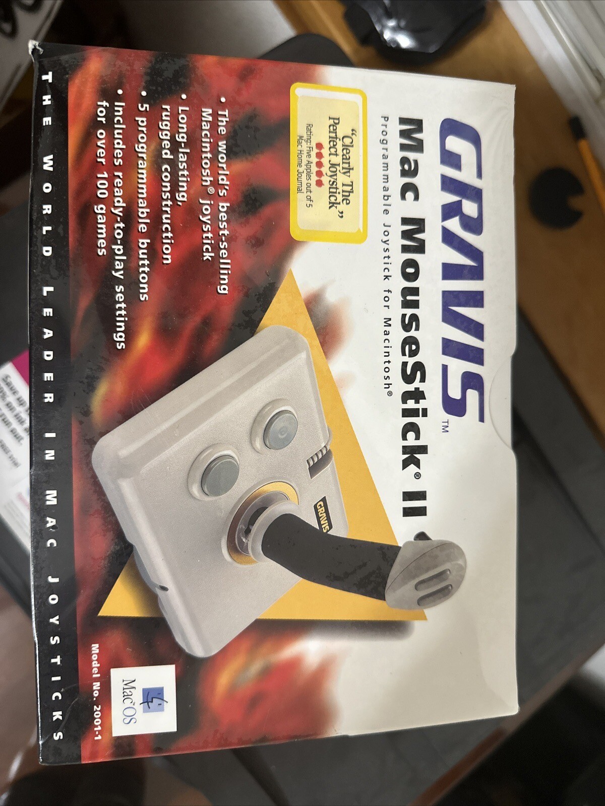 VINTAGE GRAVIS Mac MouseStick II- Programmable Joystick for Macintosh NEW IN BOX
