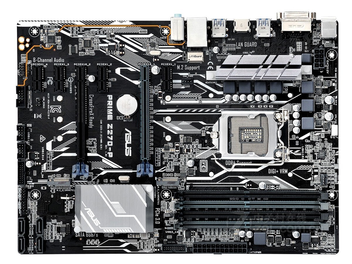 For ASUS PRIME Z270-P motherboard Z270 LGA1151 4*DDR4 64G HDMI+DVI ATX Tested ok