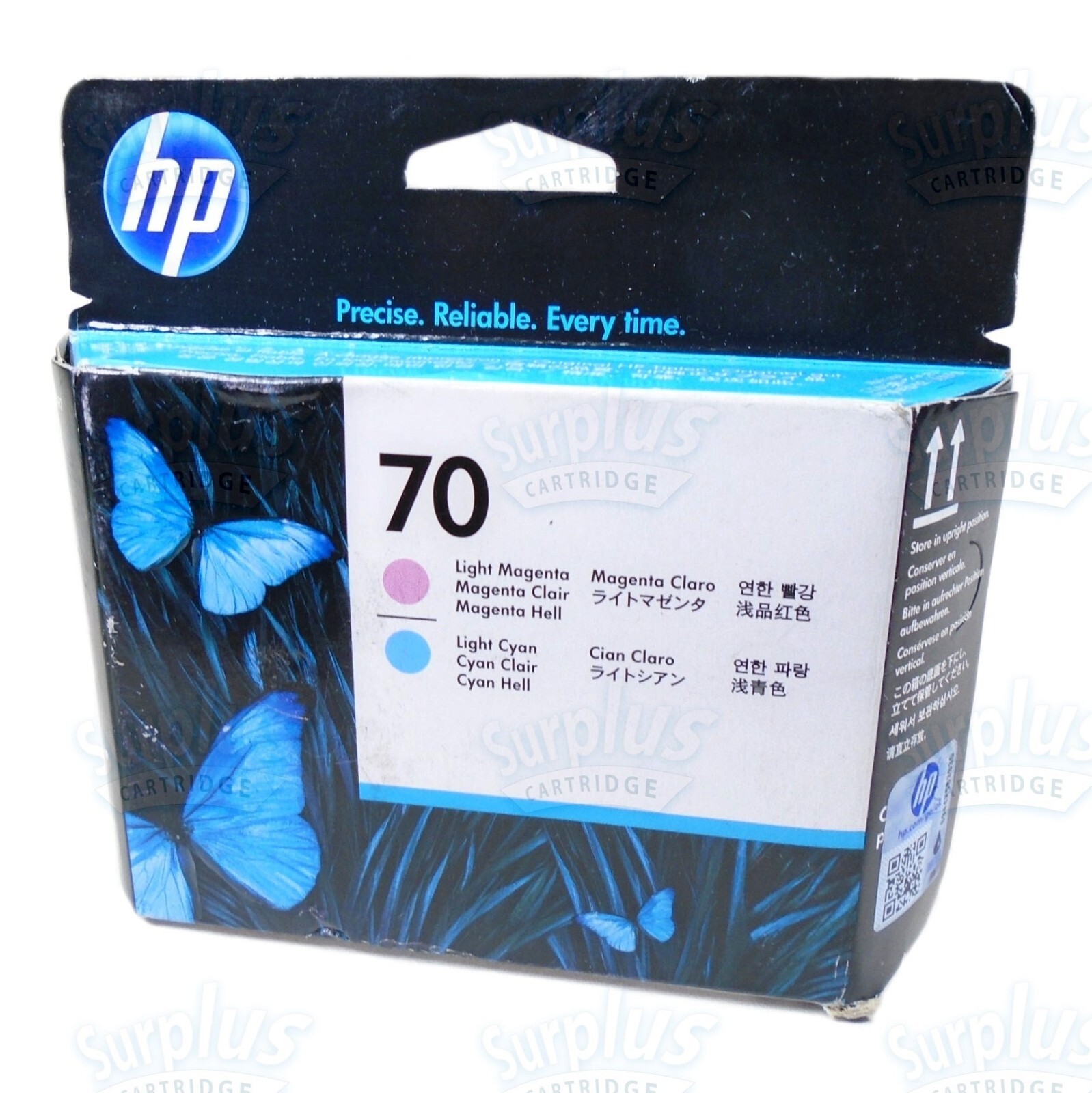 Genuine HP 70 Light Magenta/Light Cyan Printhead PhotoSmart Pro B9180 8850 Z2100