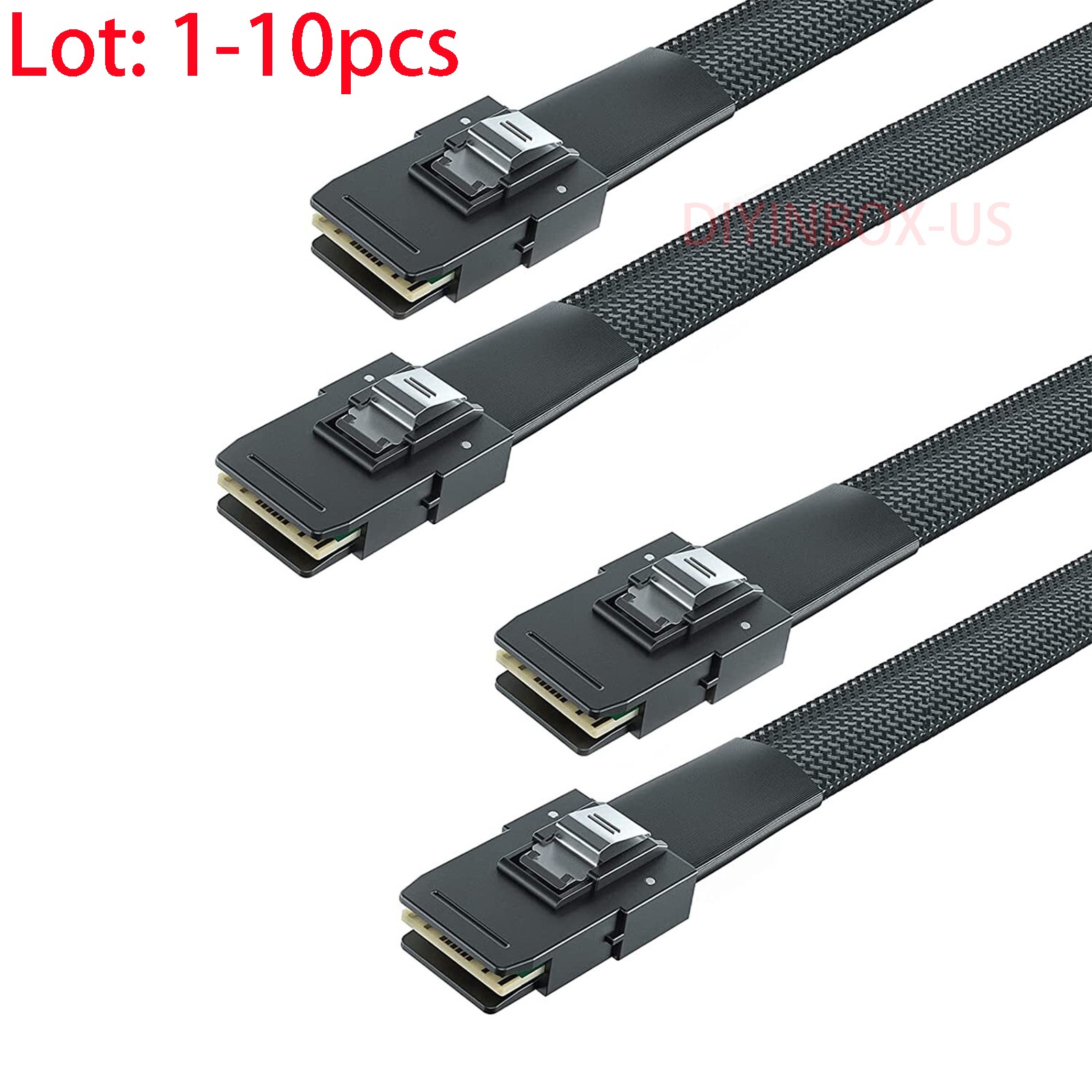 Lot Internal Mini SAS SFF-8087 to SFF-8087 SAS 36Pin Server Data Adapter Cable