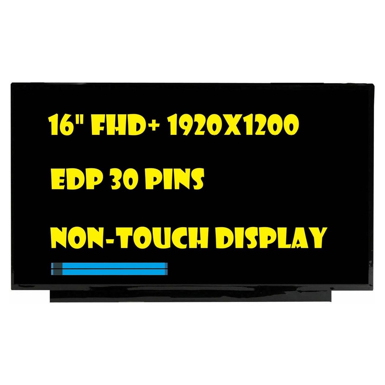 16" for HP P33593-001 WUXGA 1920x1200 30 Pins LCD Non-Touch Screen Display Panel