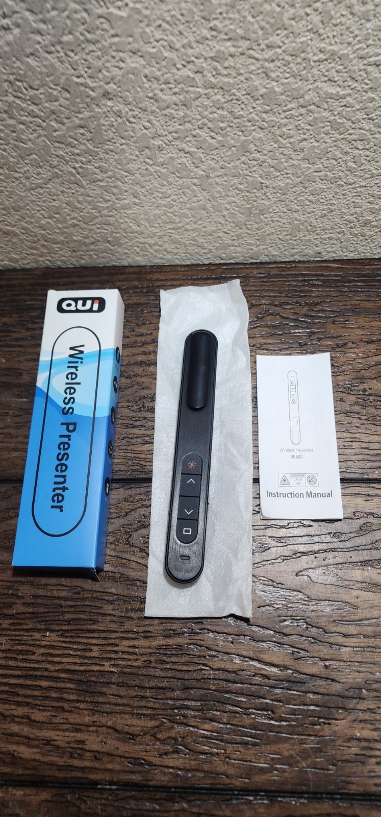 Wireless Presenter Remote for PowerPoint, Mac  Windows - Slide Advancer