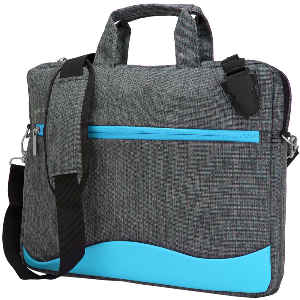 Nylon Laptop Carry Case Travel Crossbody Bag For 15" Dell Inspiron 15 / Latitude
