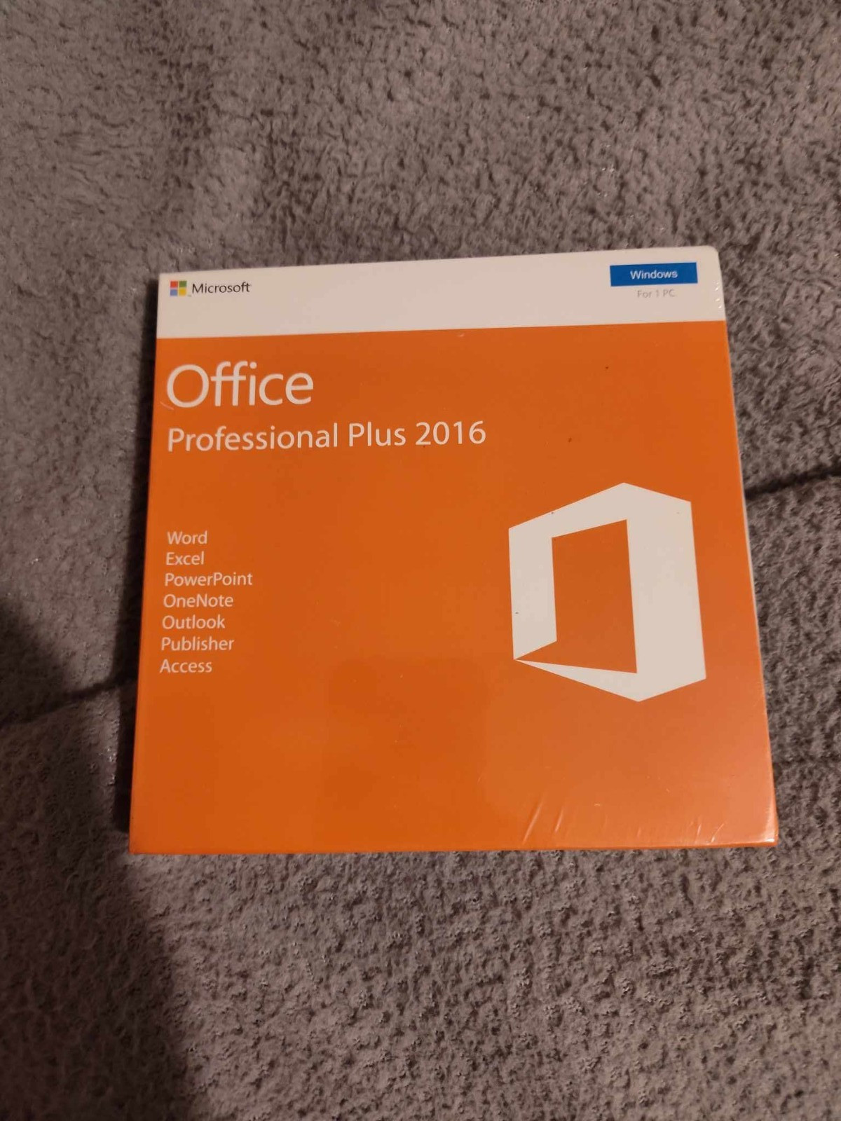 Microsoft Office Professional Plus 2016 DVD New Sealed Retail Package 1 PC