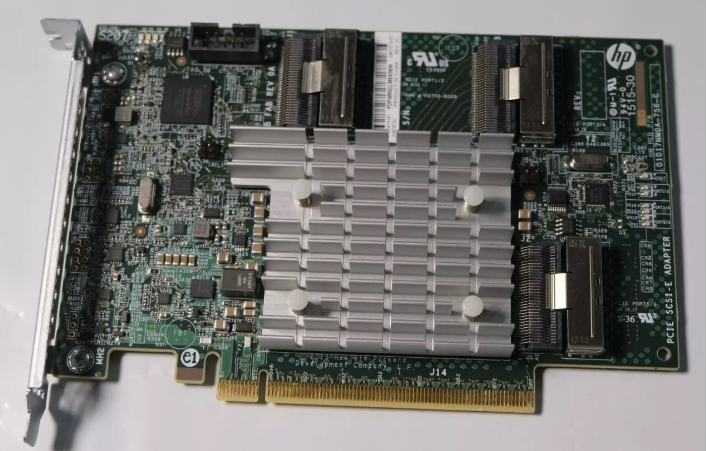 HP 824019-001 708724-001 PCIe SCSI-E Adapter RAID Bridge Controller Card  REV-0C