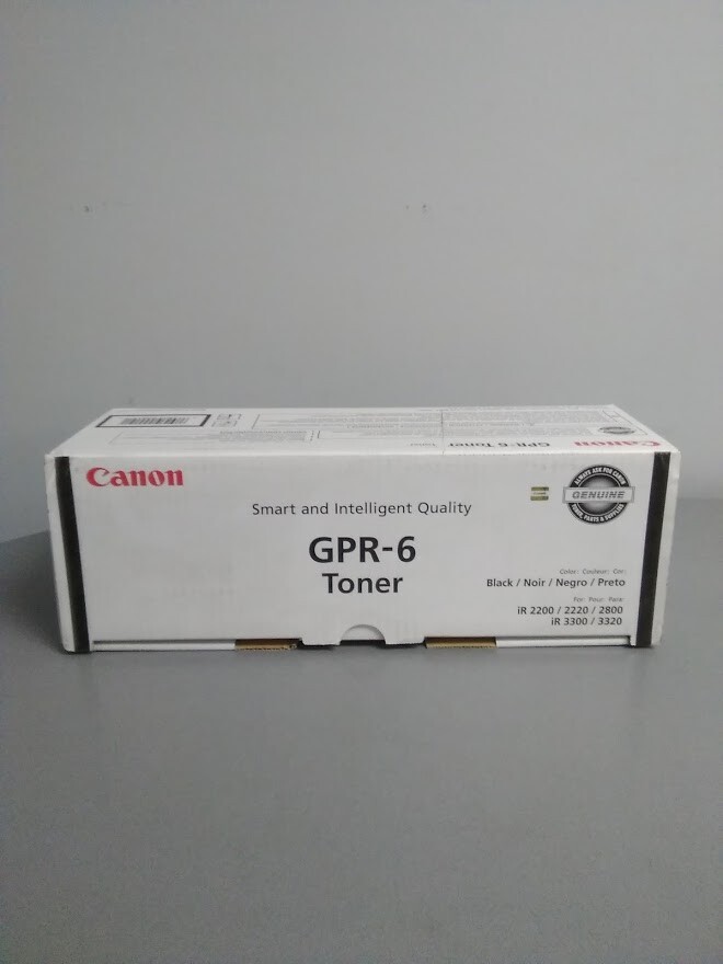 Canon GPR-6 (6647A003) Black Toner Cartridge imageRUNNER 2200, 2200G