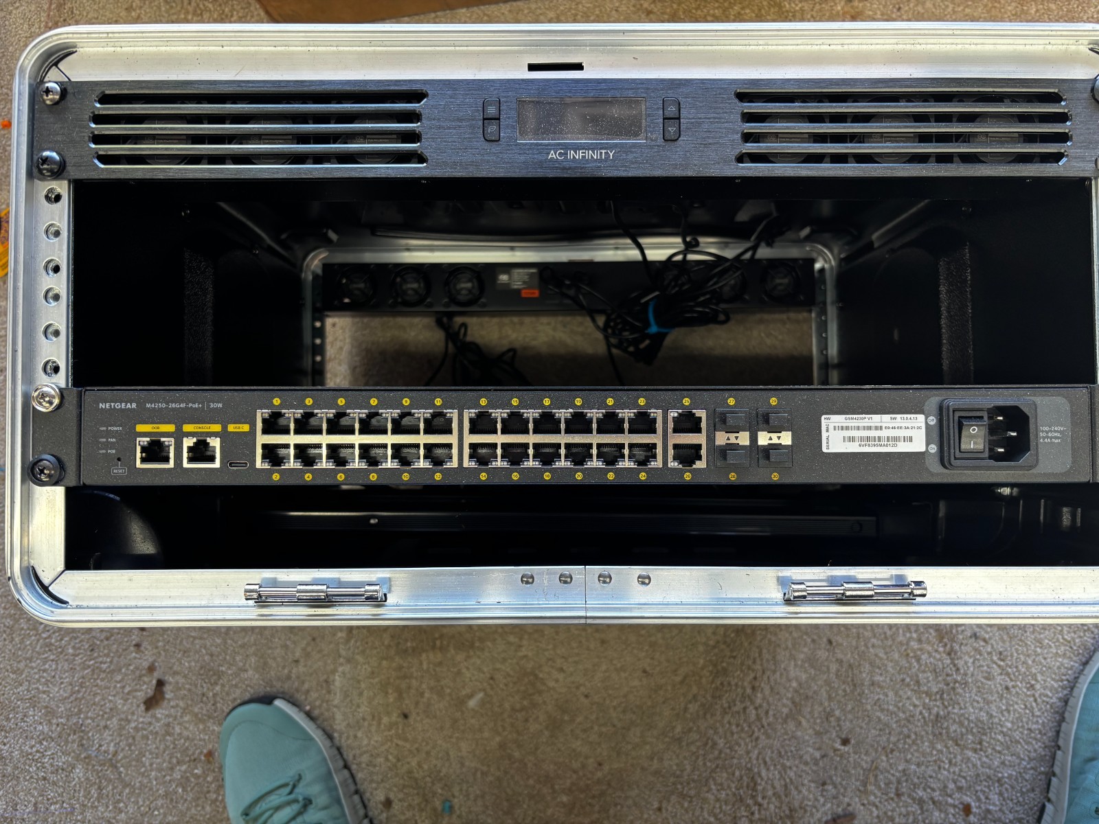 NETGEAR GSM4230P-100NAS 30 Port Rack Mountable Ethernet Switch