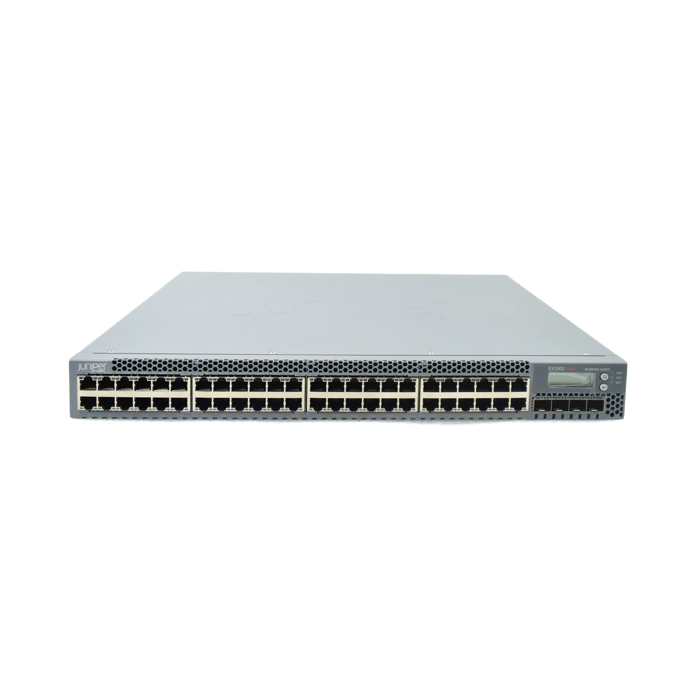 Juniper EX3300-48P 48-Port 10/100/1000BaseT 48-Ports PoE+ 4 SFP+ Ports