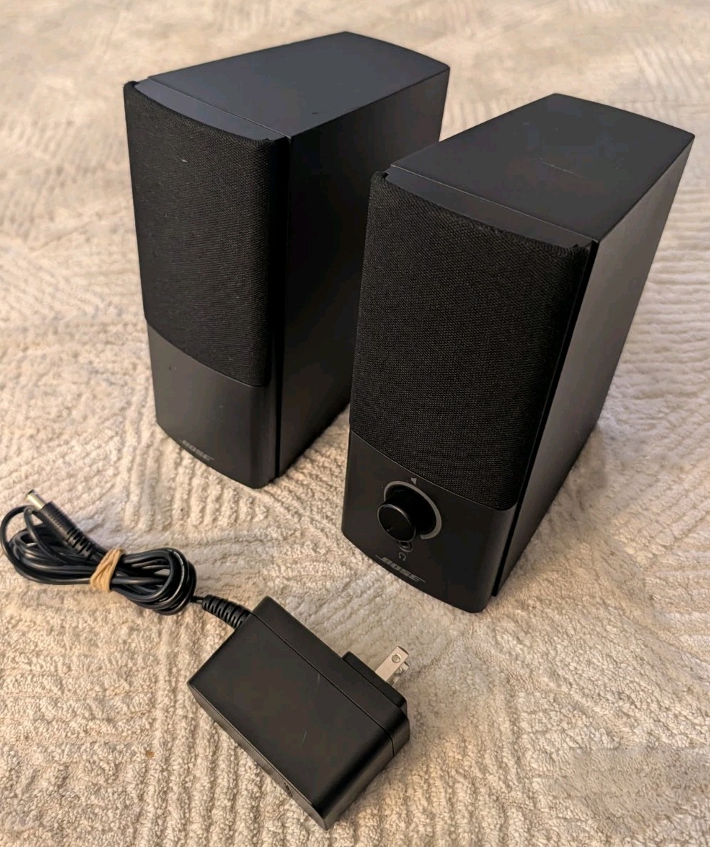 Bose Companion 2 Series III Multimedia Computer PC Laptop Speakers Sound System
