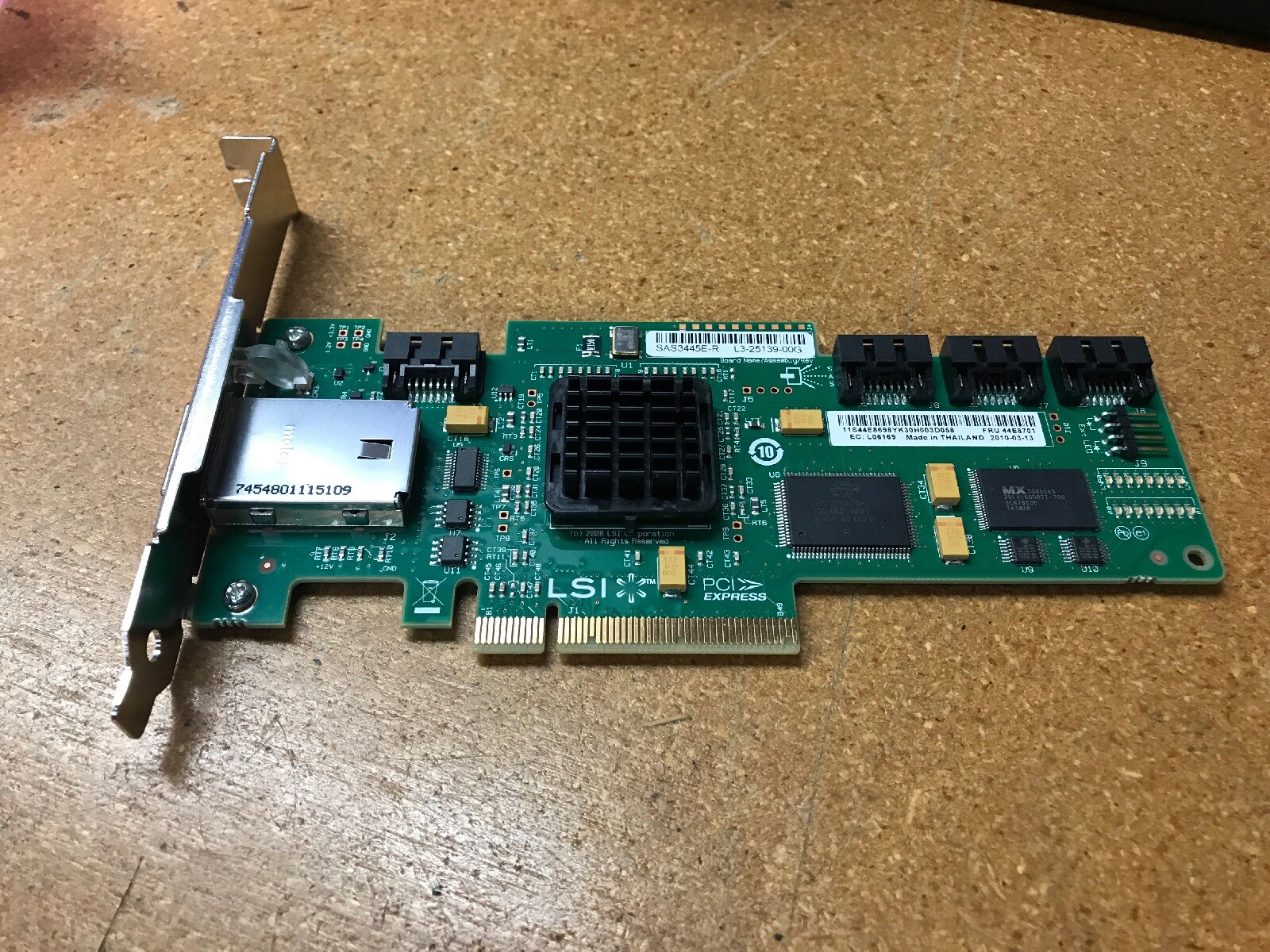 IBM 44E8701 3Gb PCI-E HBA Storage Con. v2 - SAS3445E-R SAS controller raid card