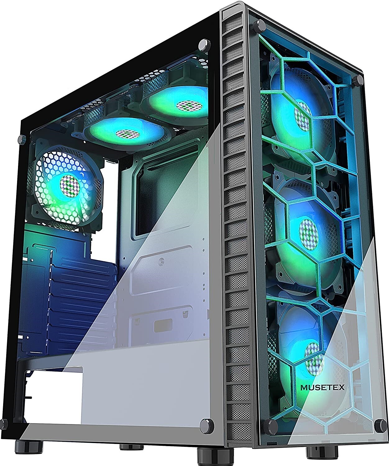 Gaming Computer Custom PC Fast Desktop 4TB HDD AMD Ryzen 7 64GB DDR4 1TB SSD RGB