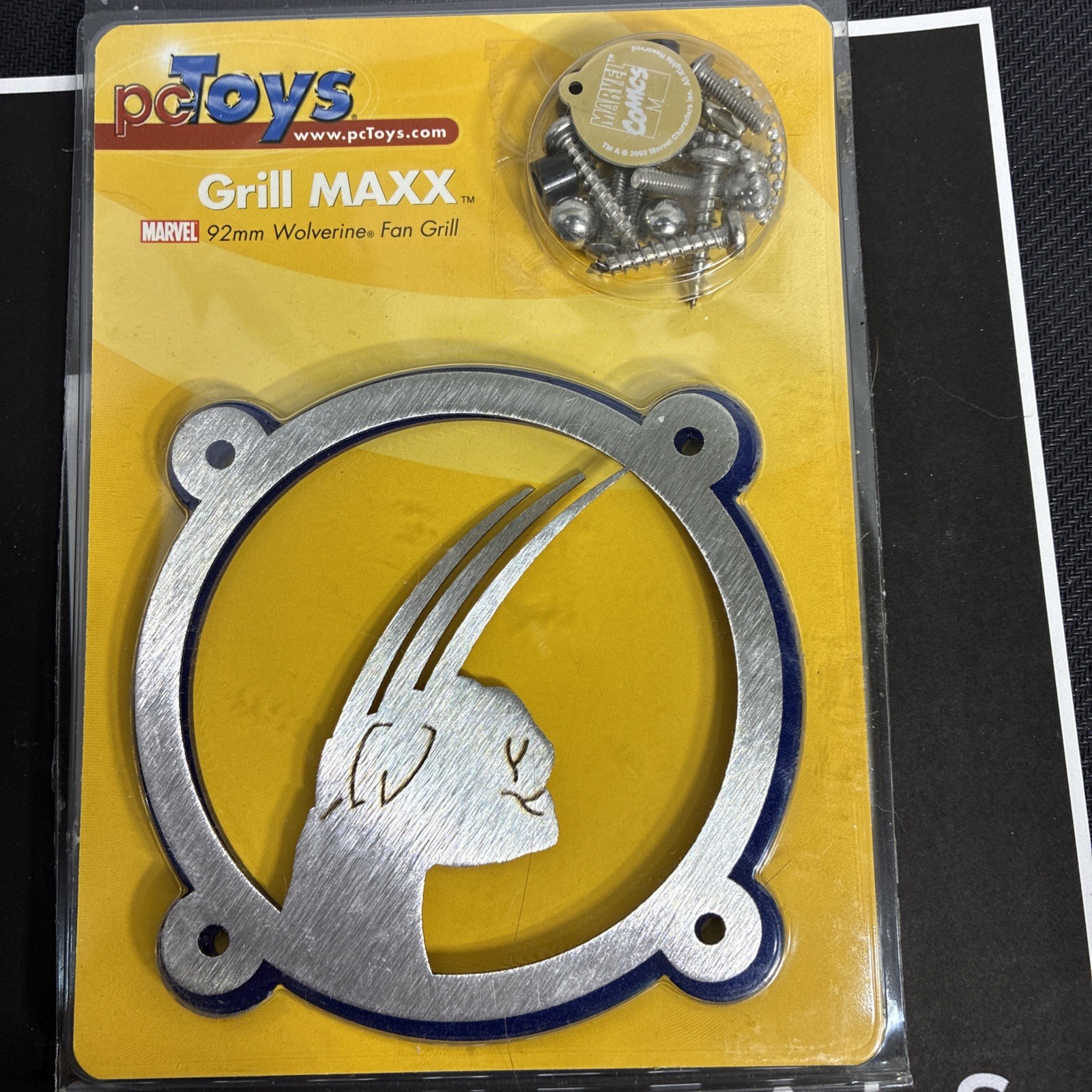pcToys Grill Maxx 92mm Fan Grill With Screws Brand New  (Wolverine)