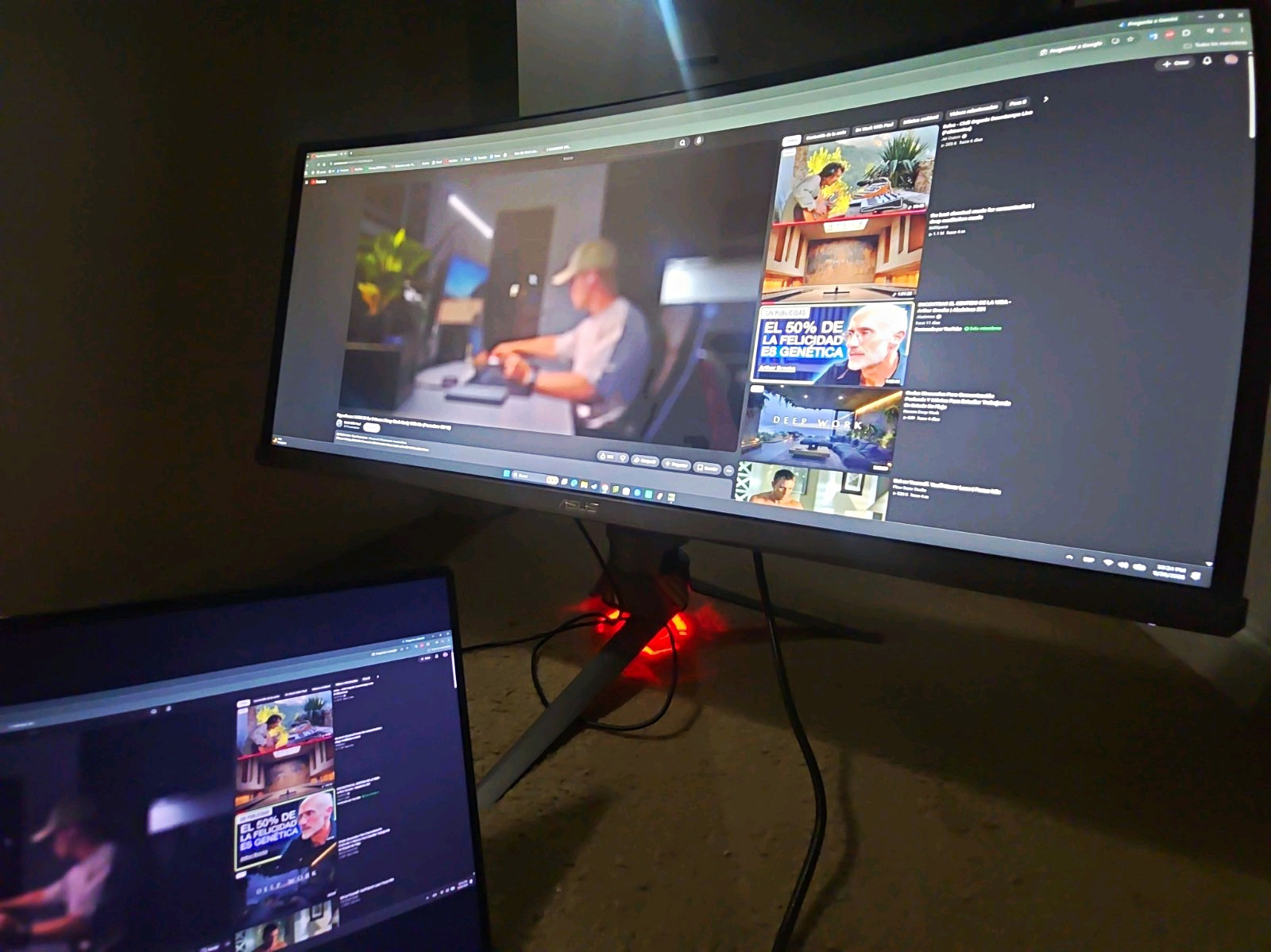 ASUS ROG PG348 34" Curved Ultrawide 21:9 3440x1440 100Hz includes a Cooler Mast