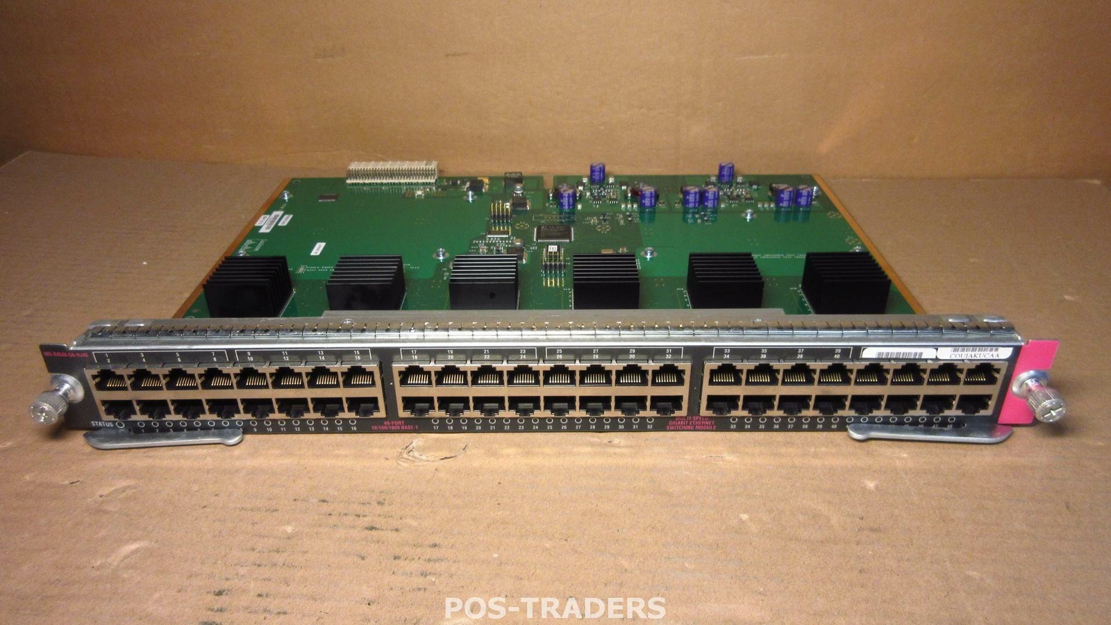 Cisco WS-X4548-GB-RJ45 Catalyst 4500 Enhanced 48 Port 10/100/1000 Module Board