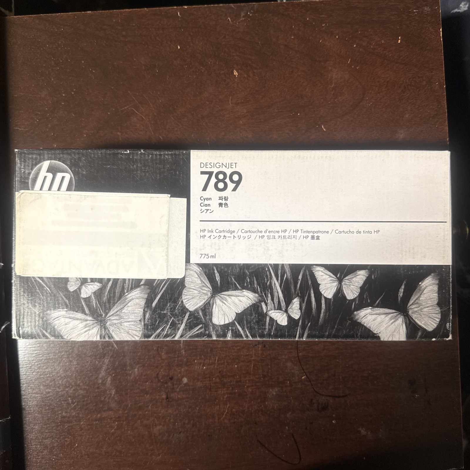HP CH616A  (HP 789) Cyan Ink Cartridge HP DesignJet L25500 Exp 14/DEC/16
