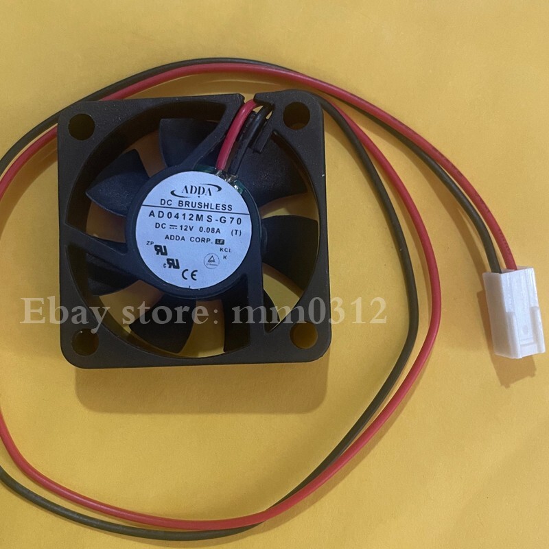 1pcs  ADDA AD0412MS-G70 DC12V 0.08A 4010 hydraulic bearing 4CM silent fan 2pin