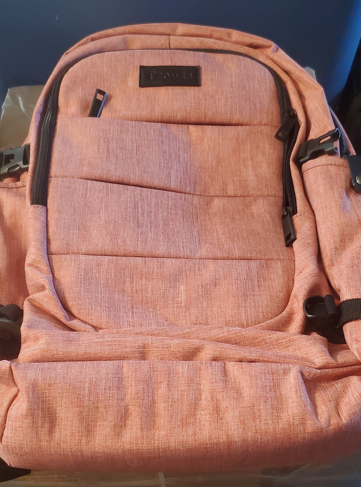 Tzowla Pink Travel Laptop Backpack Water Resistant Anti-Theft