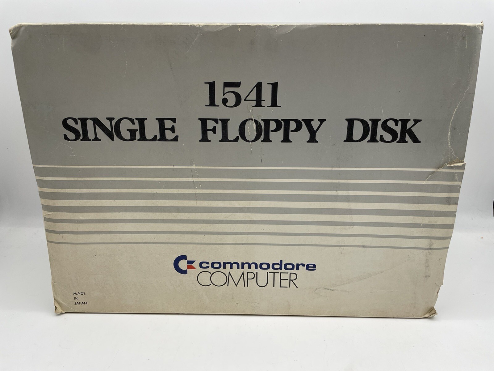 Vintage Commodore 1541 15.25" Floppy Disk Drive With Original Box
