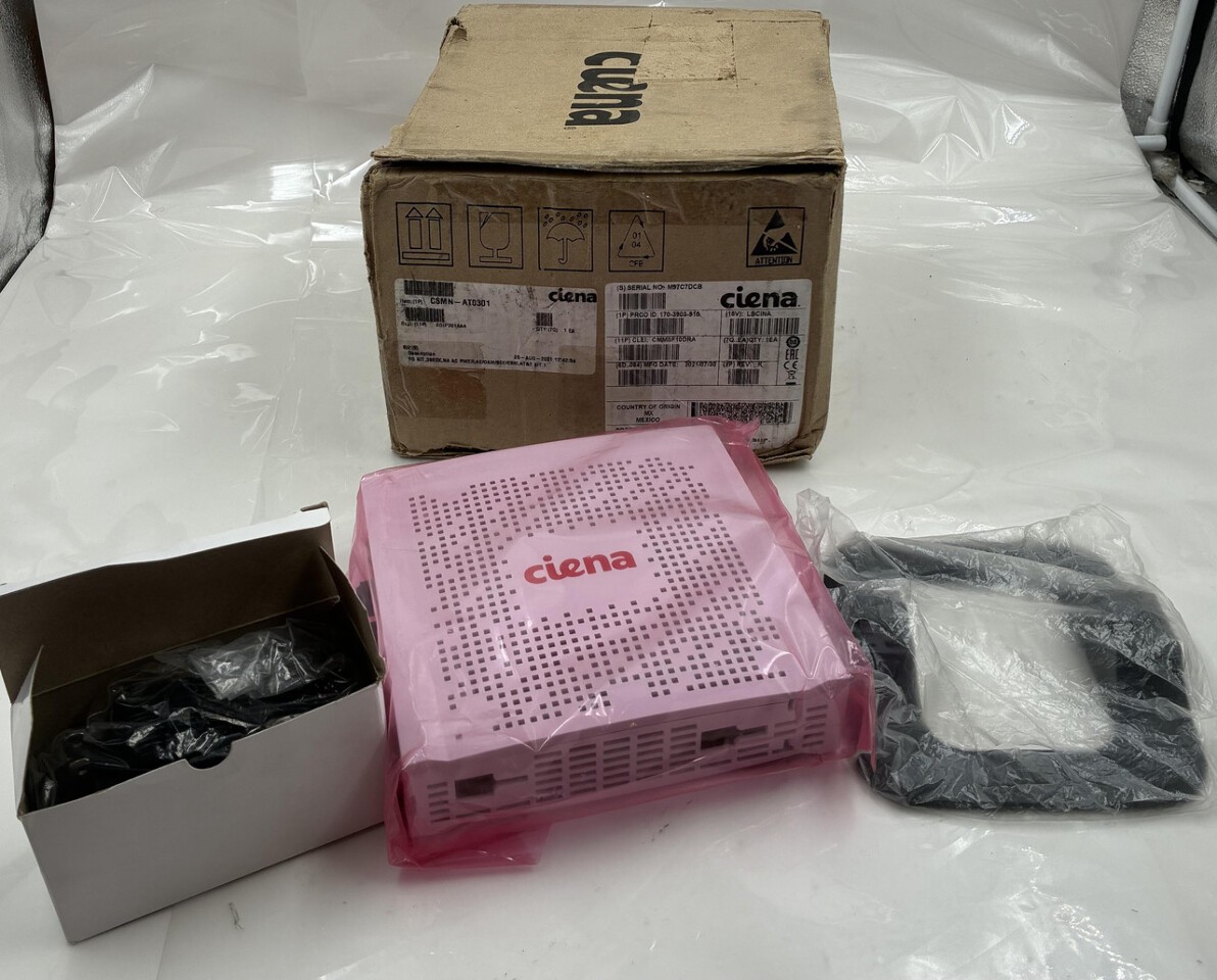 CIENA 3903X SERVICE DELIVERY SWITCH KIT 170-3903-910 CSMN-AT0301 2X SFP AC PSU