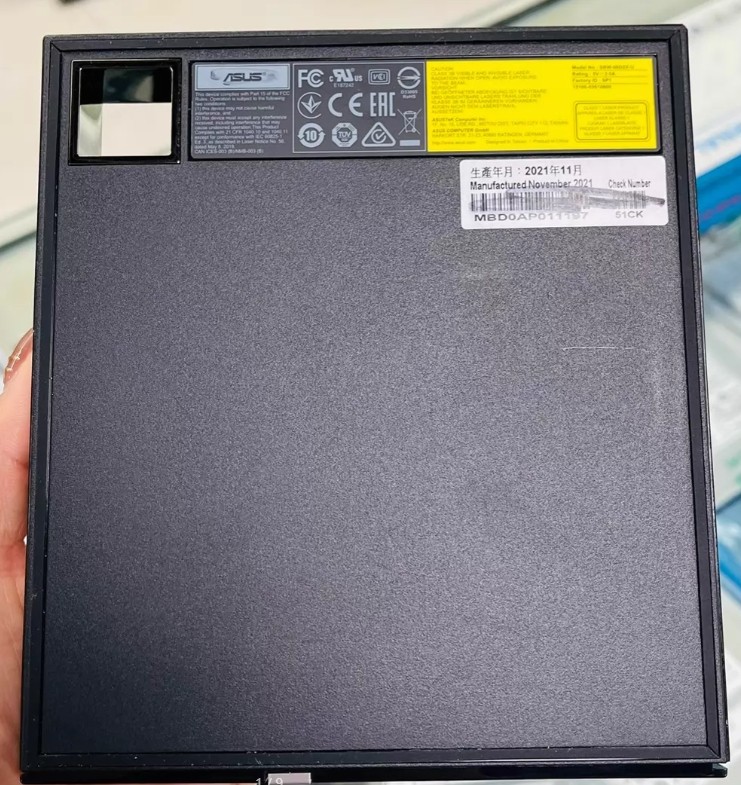 ASUS SBW-06D2X-U Optical Disc Drive Blu-Ray BD-XL DVD Combo 6X M Bluray BD-R