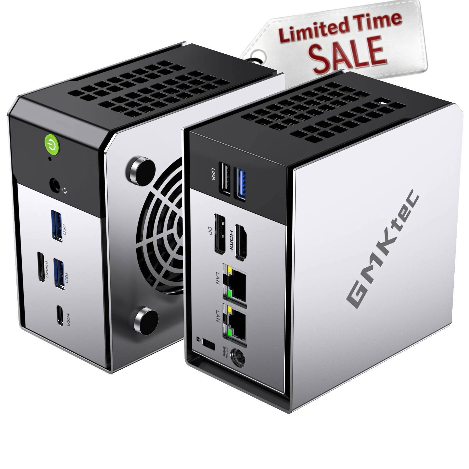 GMKtec M8 Mini PC Gaming AMD Ryzen 5 Pro 6650H 16GB RAM 1TB SSD Windows 11 Pro