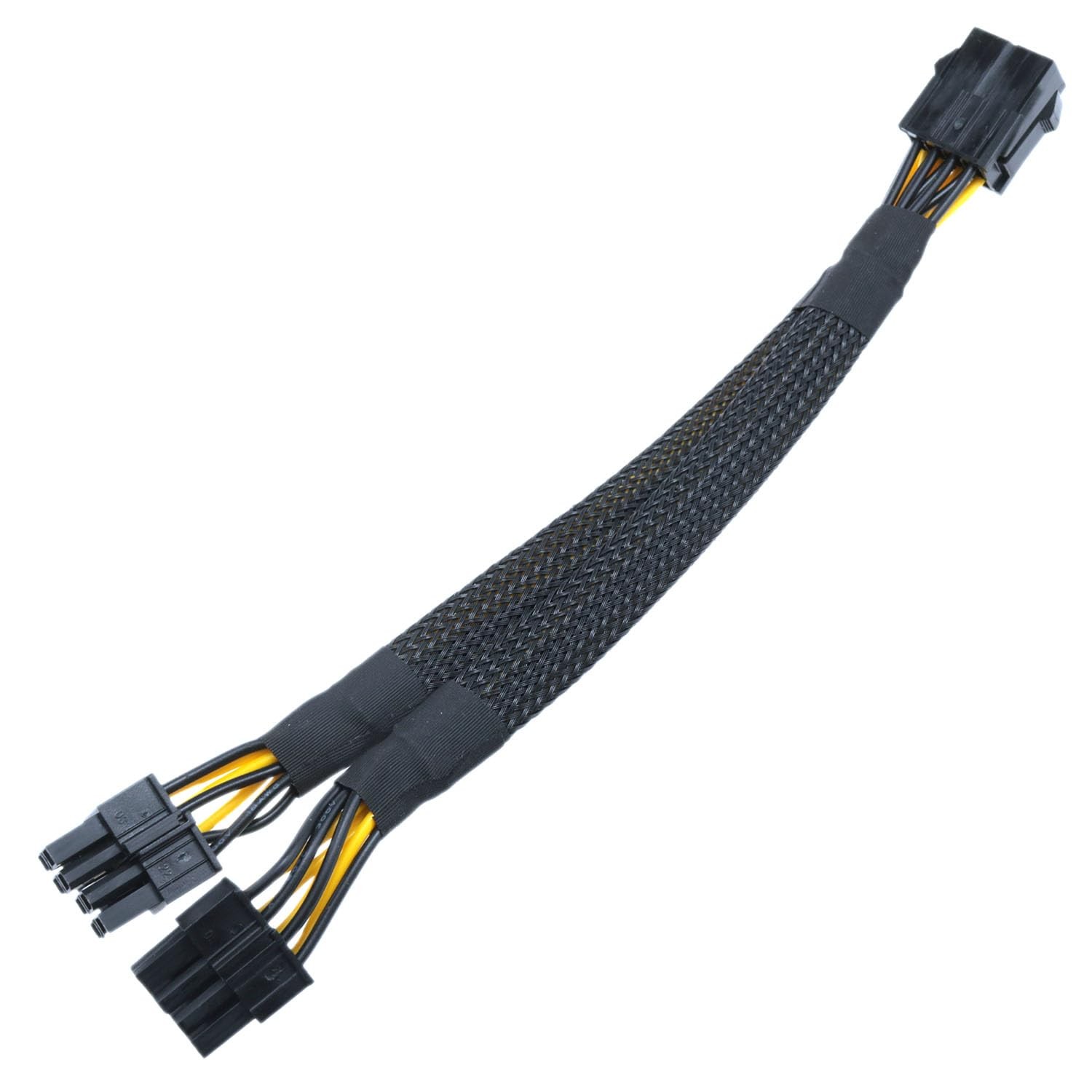 CPU 8Pin Female to Dual PCIe 2X8 Pin 4+4 Male Power Adapter Motherboard 1 PCS