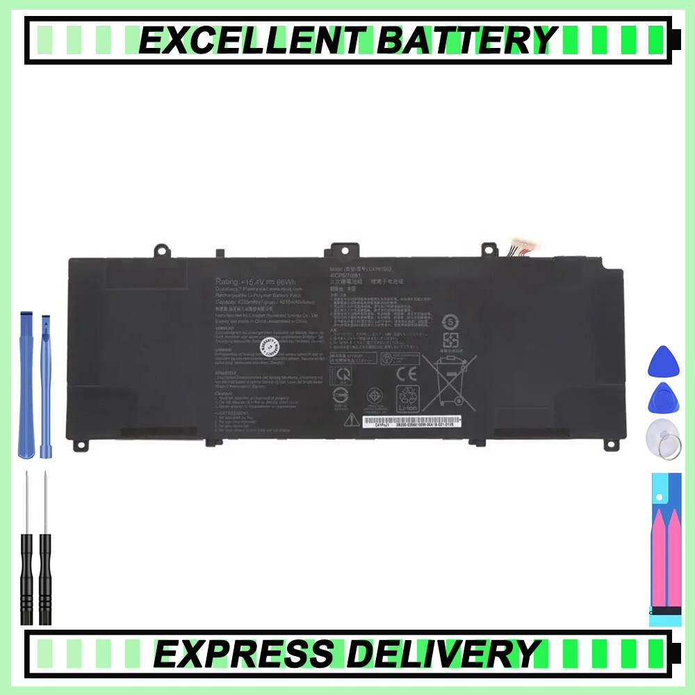 Brand new C41N1903 laptop battery for ASUS B9400CEA 15.4V 4 cell