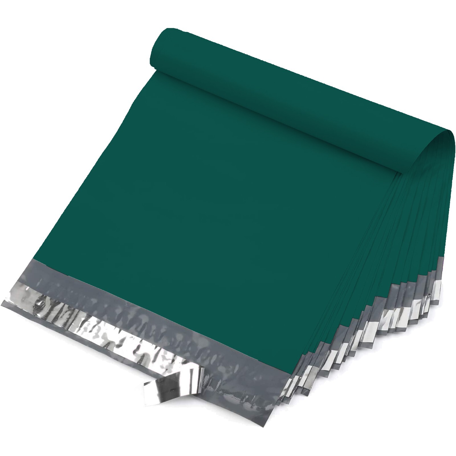 10X13 M4-1000pcs POLY MAILERS SHIPPING ENVELOPES PLASTIC BAGS-Green