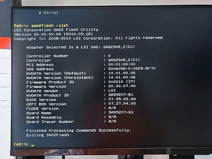 LSI 9272-8i 8-Port 6Gbps PCIE Update 9207-8I IT MODE FW:P20 LSI 9207-8I SAS 2308