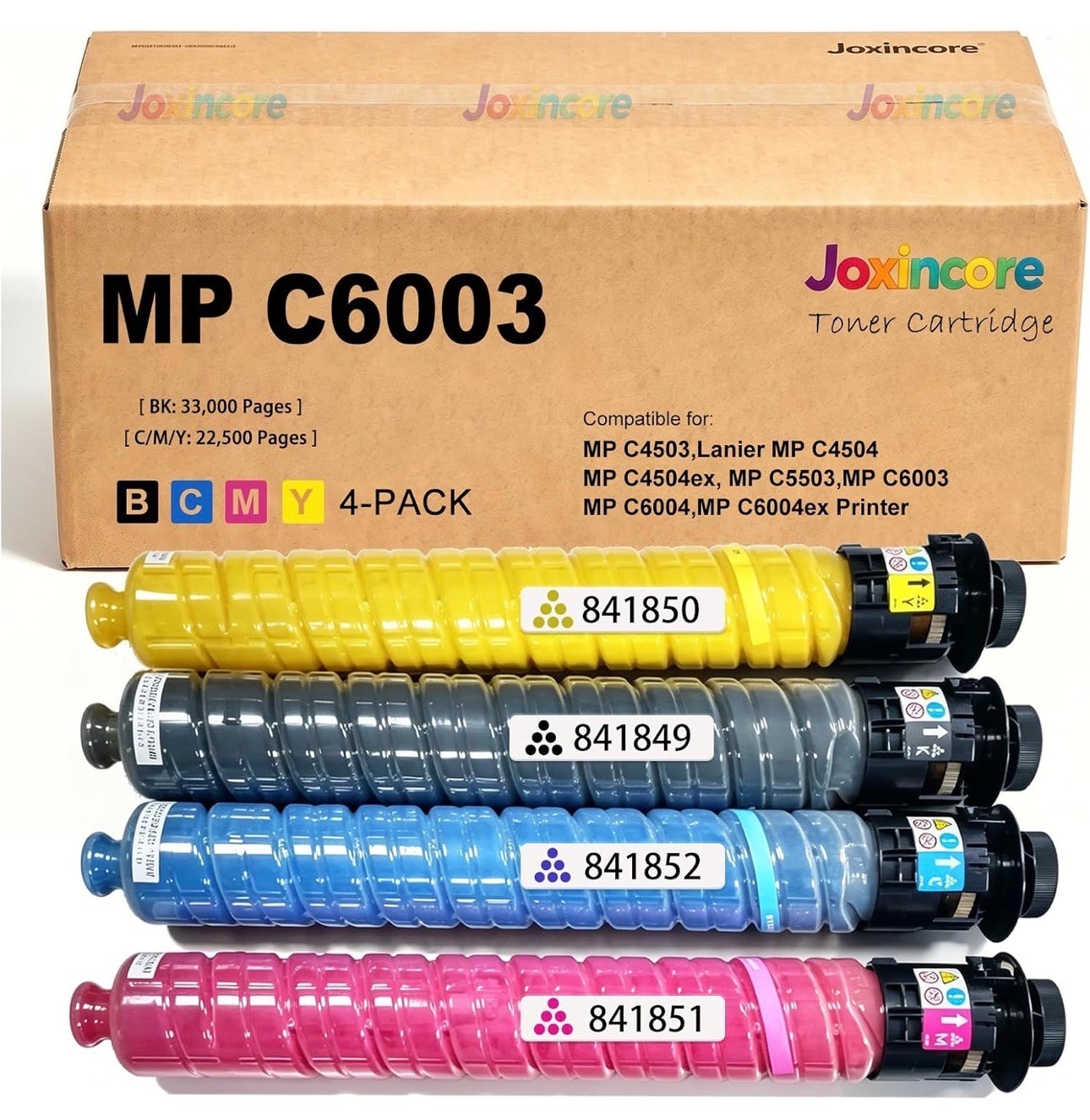 MP C6003 MP C4503 Toner Cartridges Ricoh Aficio LanierSavin MP C4504 C5503 C6004