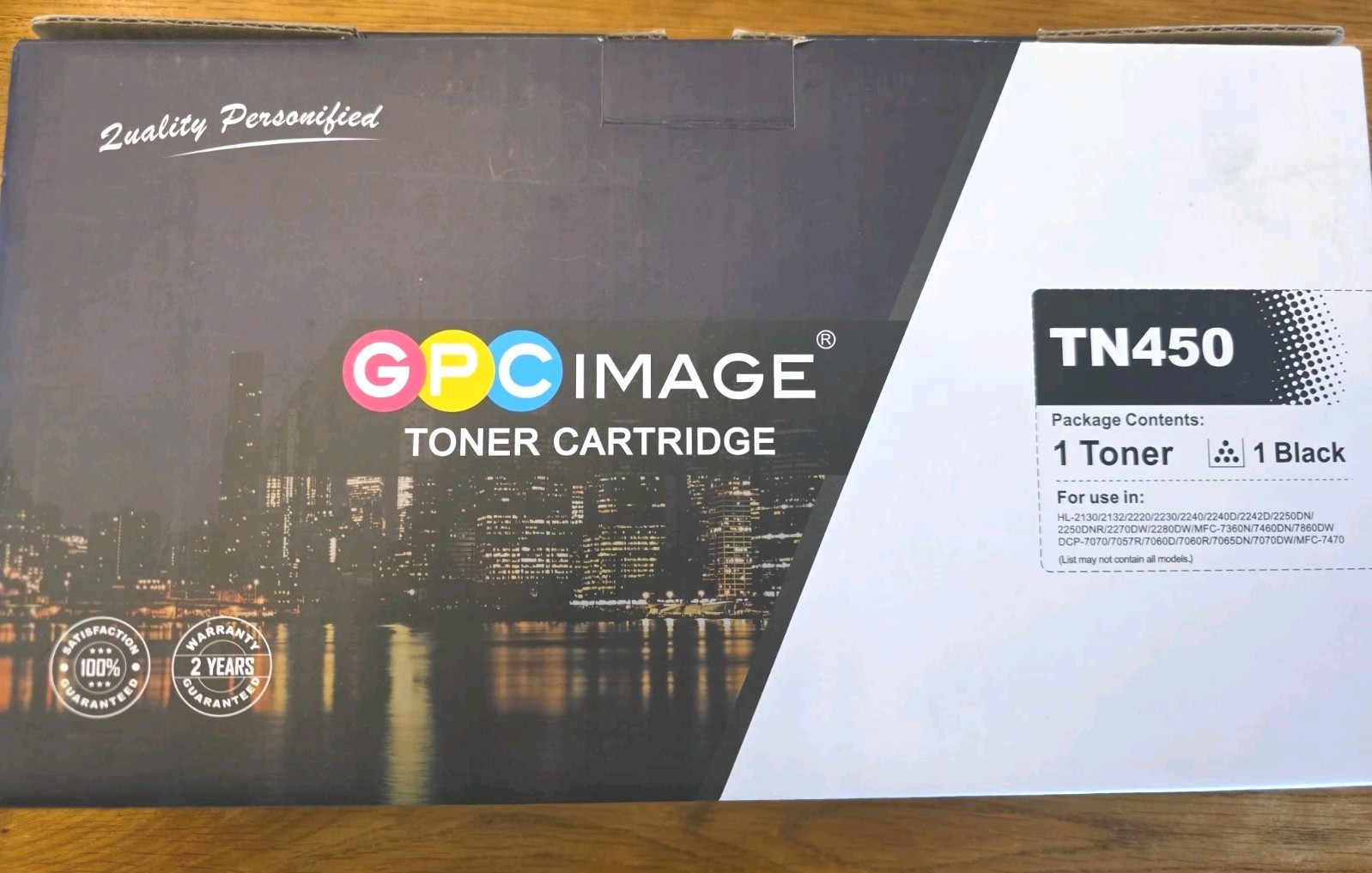 EZink TN450 Black Premium Toner Cartridge NEW IN THE BOX