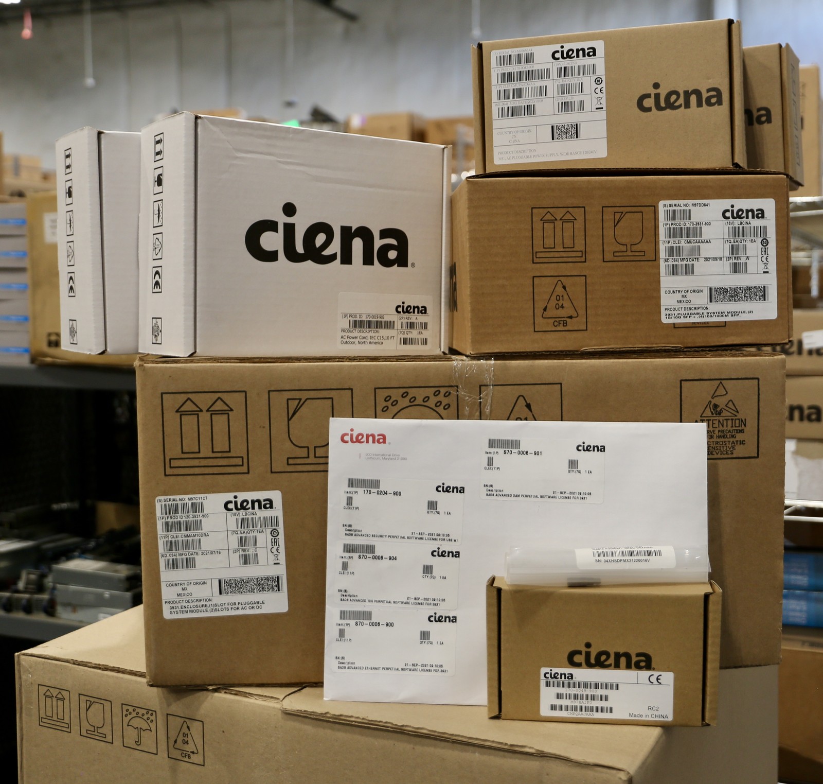 NEW* CIENA 120-3931-900 -True Carrier Ethernet Service Enclosure KIT