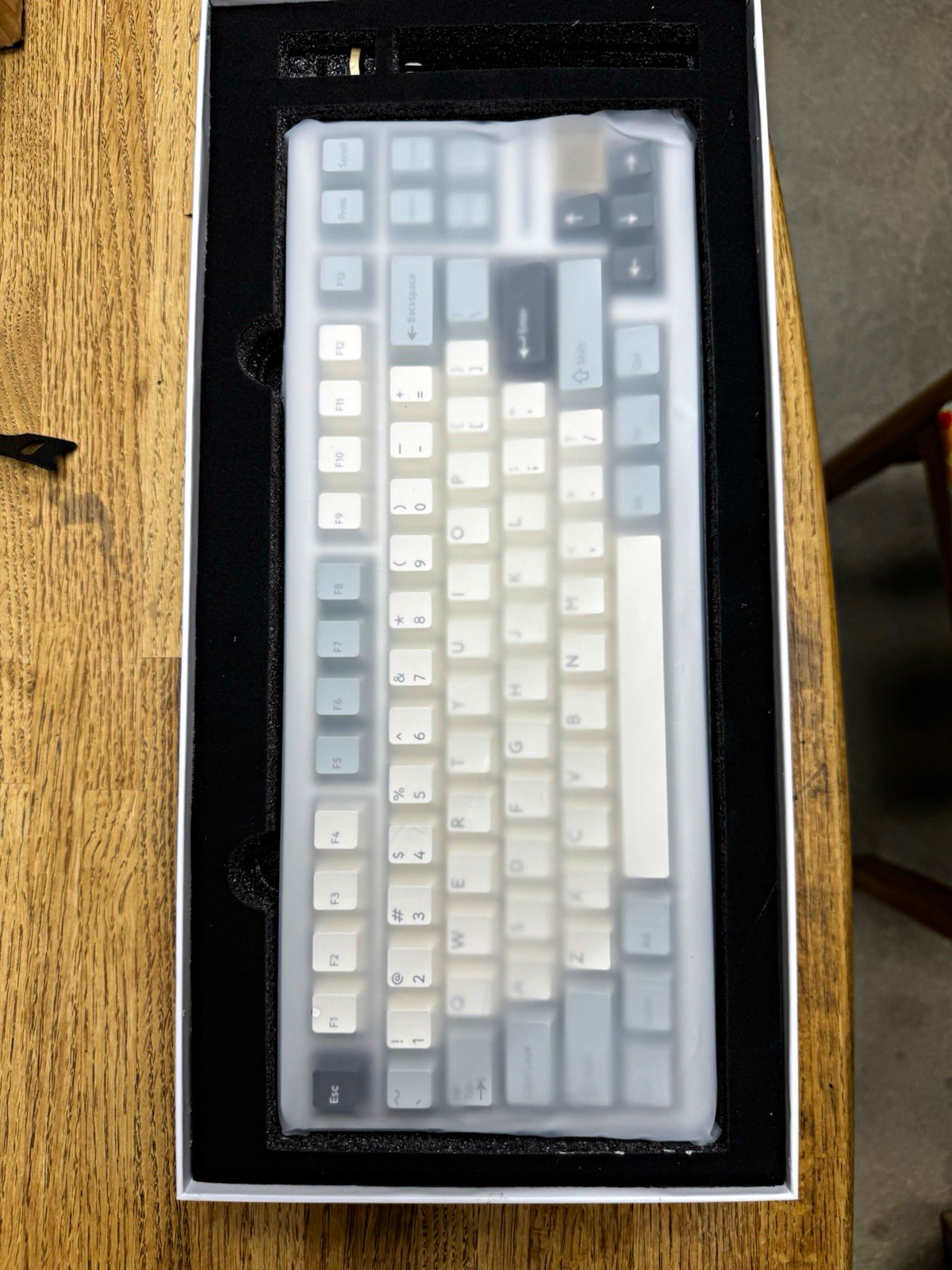 KBDfans GT-80 Custom Mechanical Keyboard – Anodized Silver 