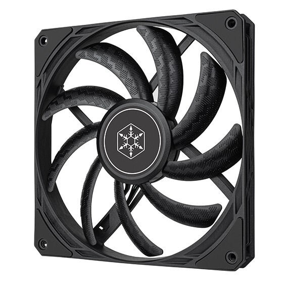Silverstone SST-AS140B Air Slimmer 140 Slim 140mm x 15.5mm Fan, 4Pin PWM