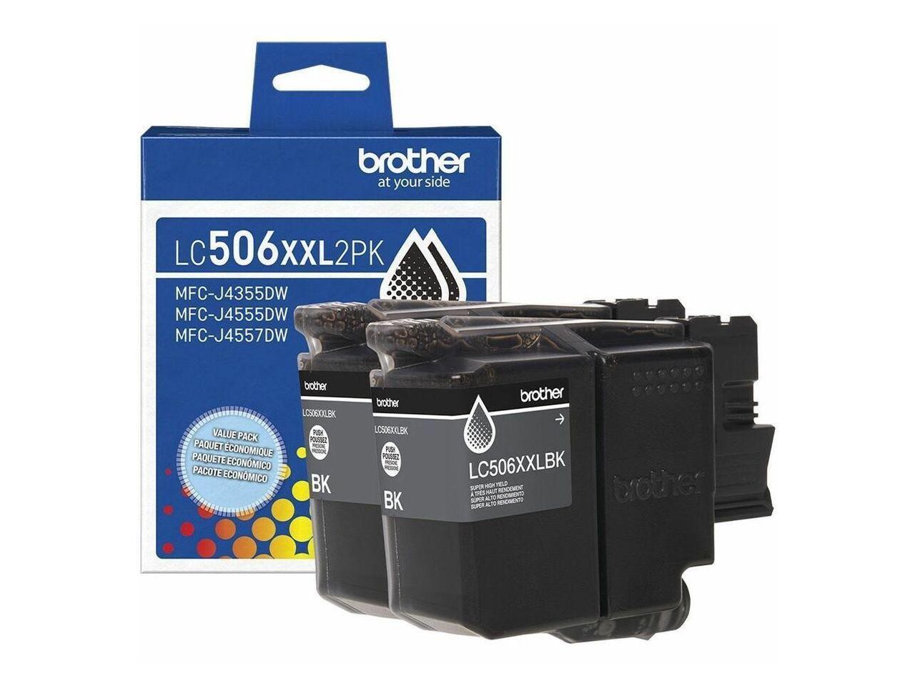 Brother Original Super High XXL Series Yield Inkjet Ink Cartridge Black 2 Pack