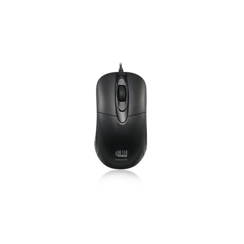 Adesso IMOUSE W4 WATERPROOF MED GRADE OPT MOUSE BLACK ANITMICROBIAL