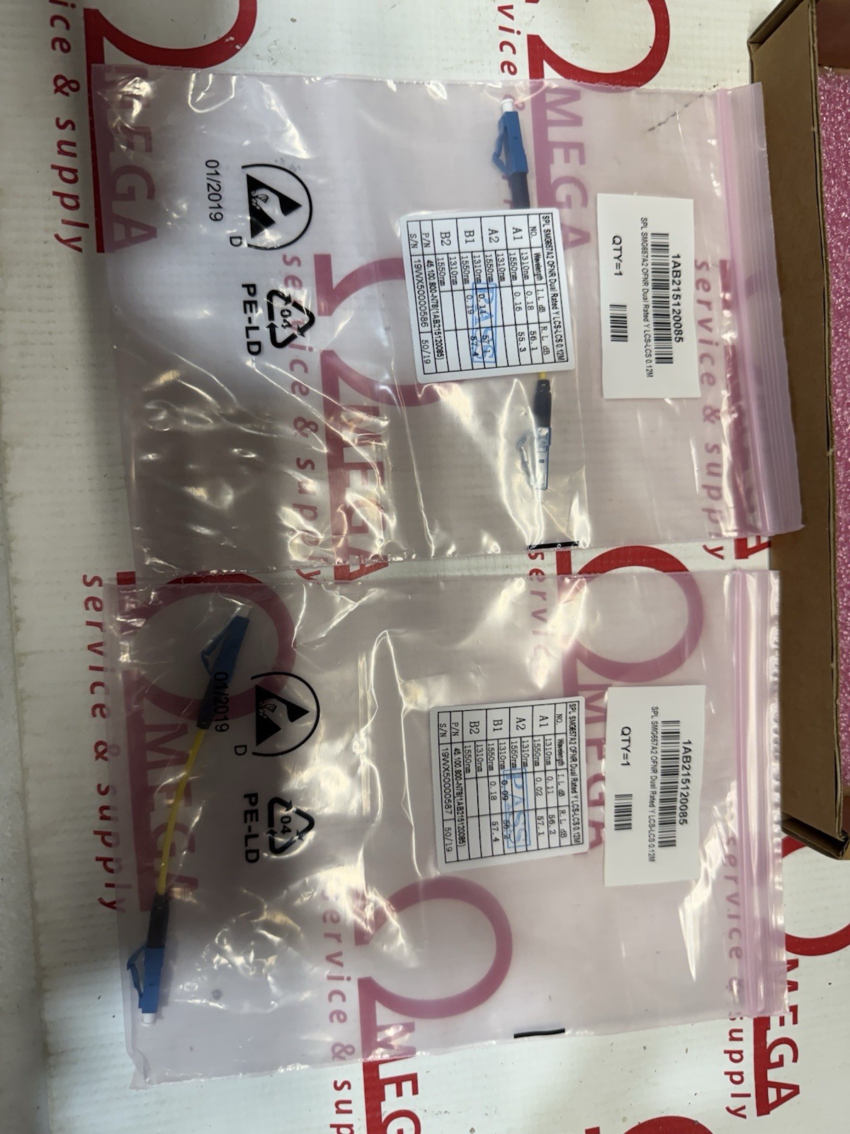 Alcatel-Lucent Nokia 1AB215120085 (120mm) QTY.2