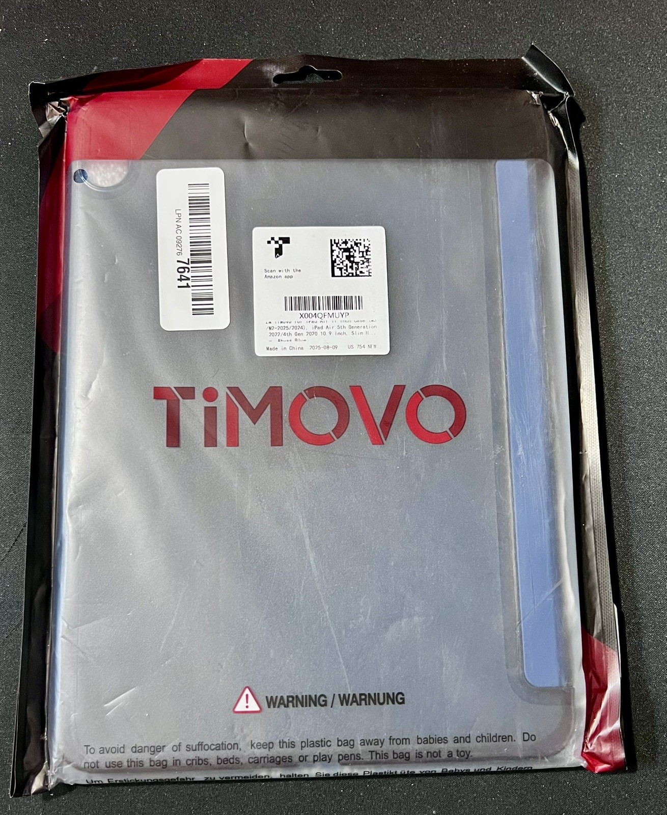 Timovo Slim iPad 11"/10.9" Protective Case with Pencil Holder - Abyss Blue