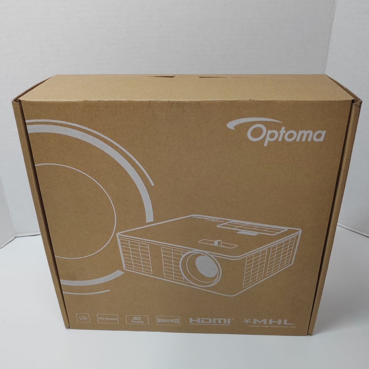 Optoma ML550 LED DLP Projector 500 Lumens WXGA HDMI MHL 3D Ready New Sealed