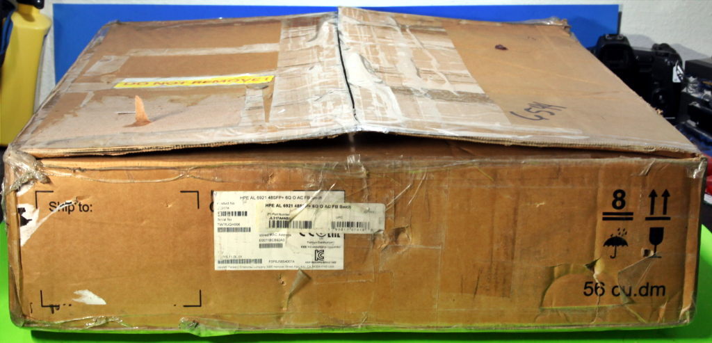 JL317A HPE Altoline 6921 48SFP+ 6QSFP+ Onie AC F to B Switch