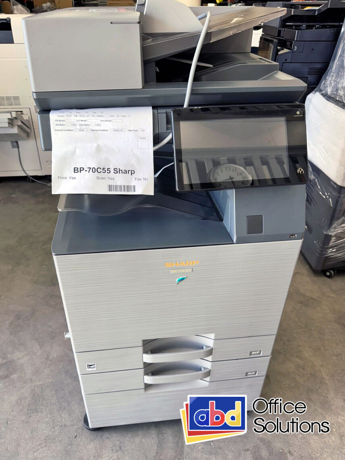 Sharp BP-70C55 A3 Color Laser MFP Copier Printer Scanner Duplex WiFi 55 ppm