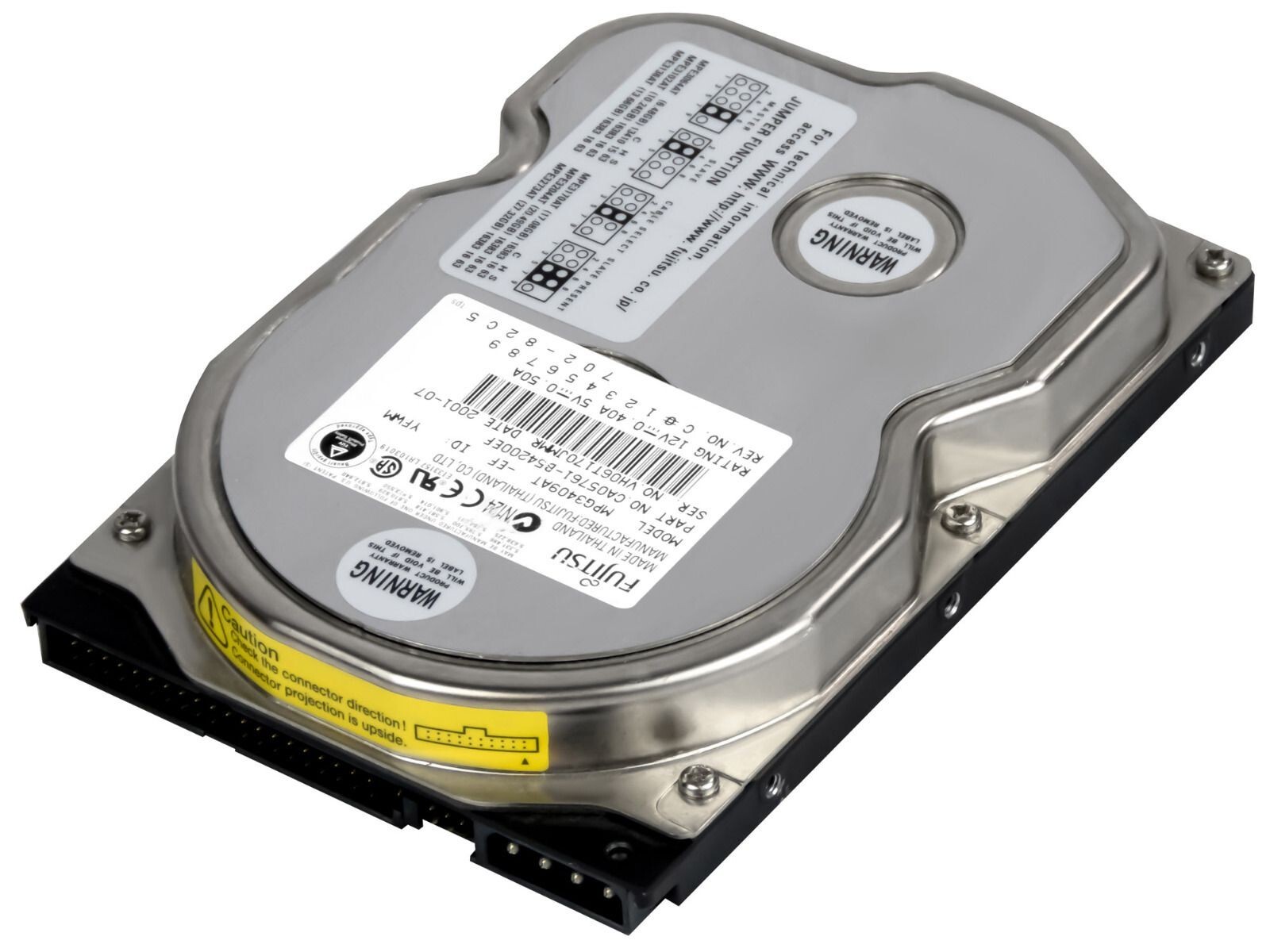 HARD DRIVE FUJITSU FUJITSU MPG3409AT 40.9GB 5400RPM 2MB CACHE ATA 3.5'' inch