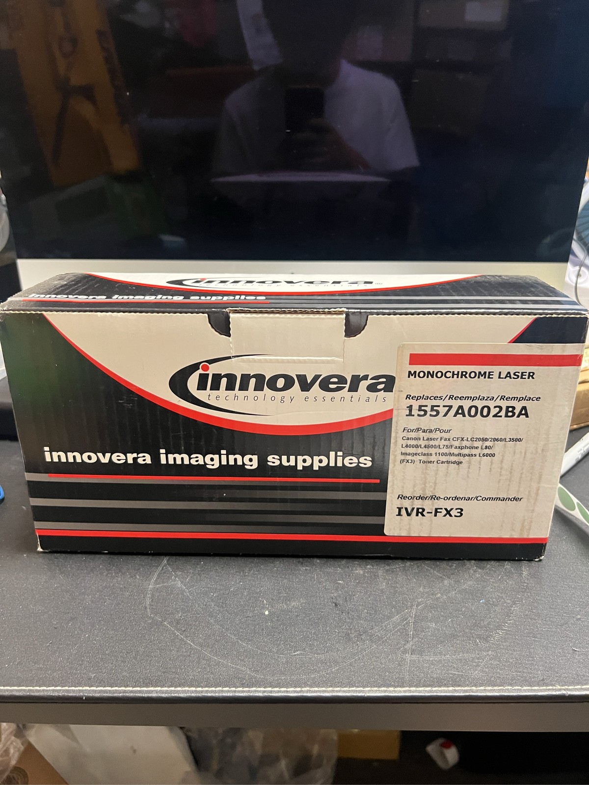 Innovera IVR-FX3 Toner Cartridge for Canon FX-3 Laser Printer