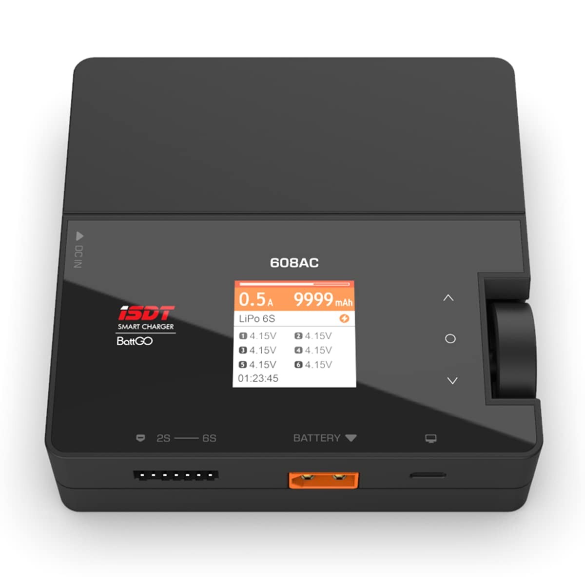 ISDT 608AC 8A/200W AC/DC Balance Charger for 1-6S LiPo/LiIon/NiMH RC Battery