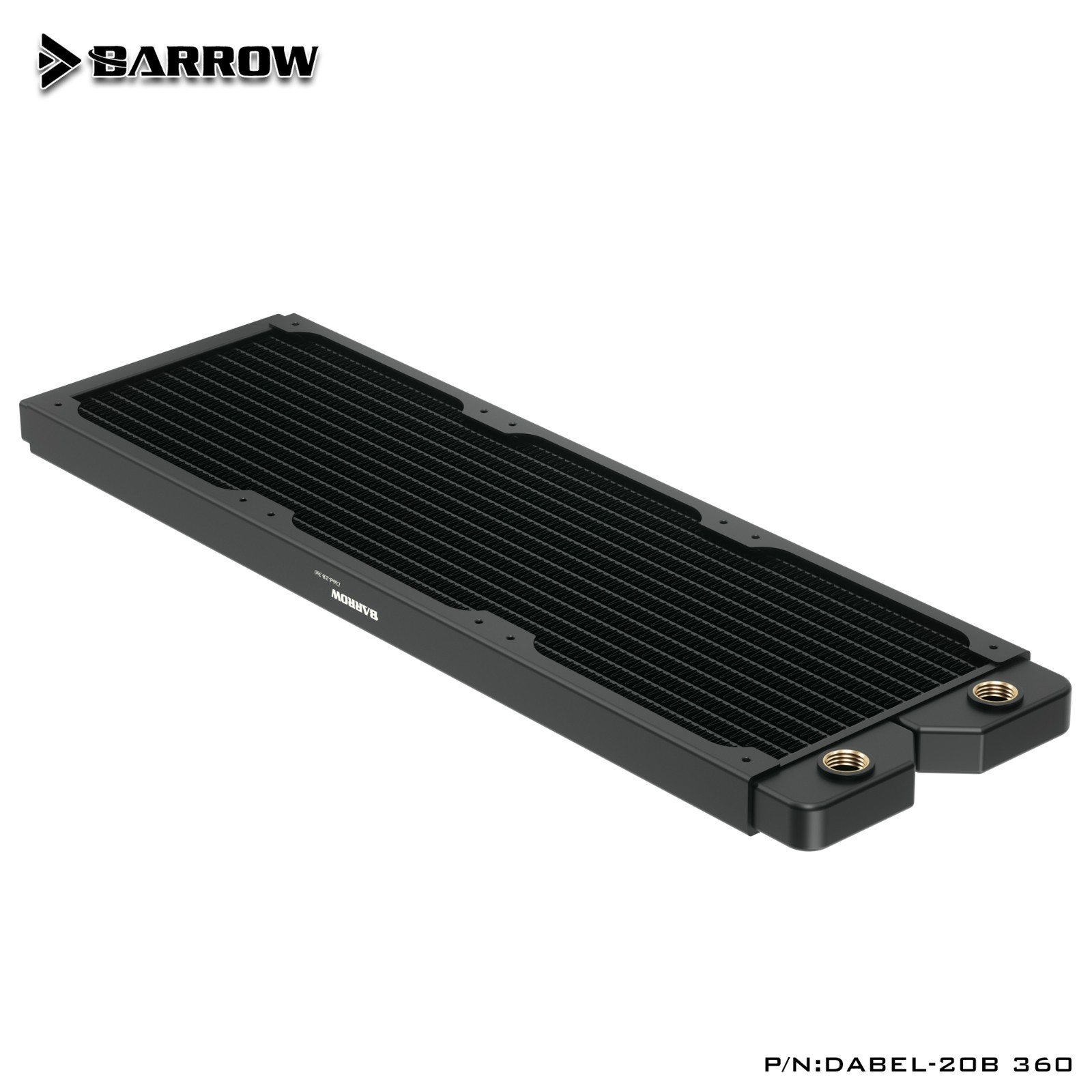 Barrow Dabel 240mm 360mm Red Copper Black Thin Radiator 20mm Thickness Dabel-20b