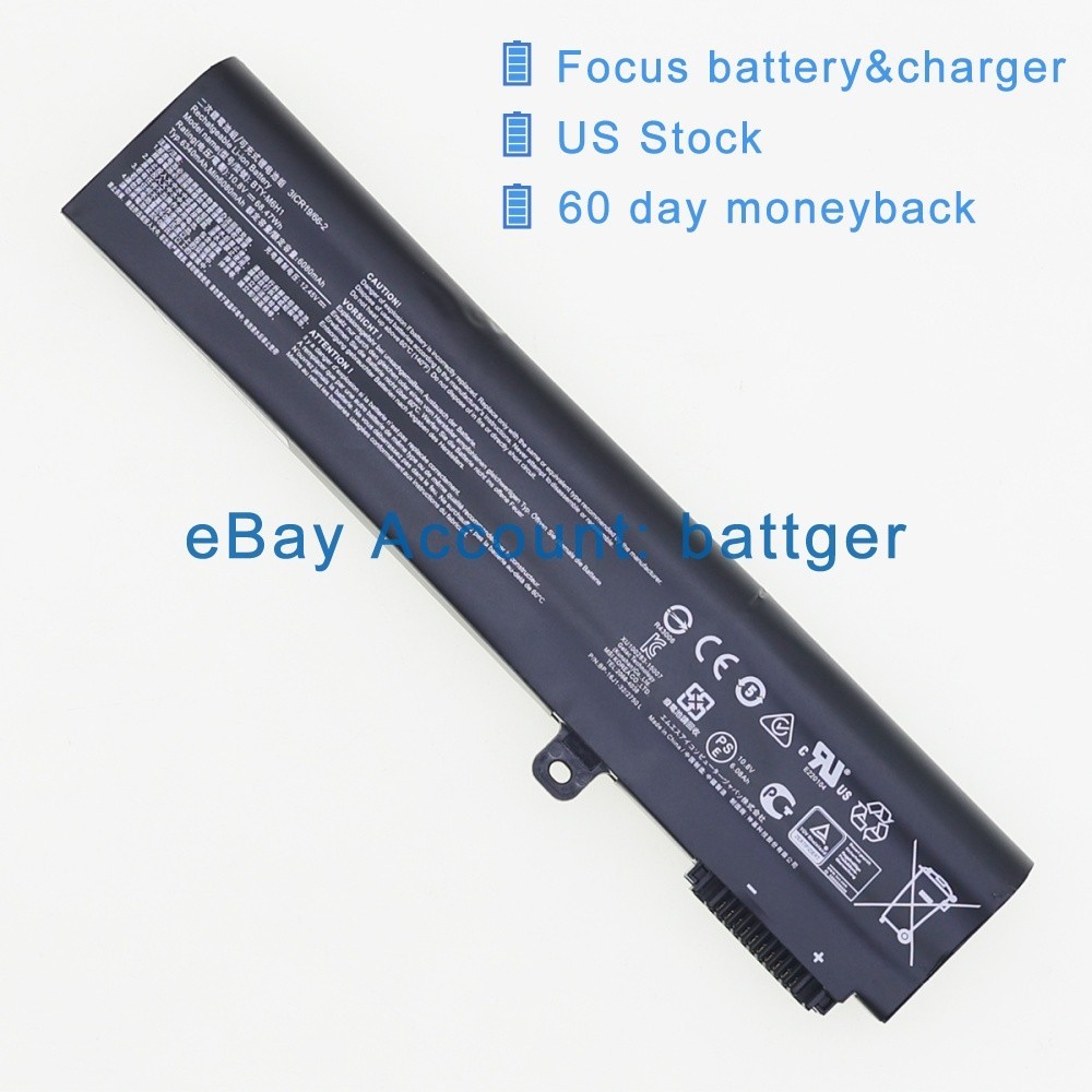 6-cell Genuine battery for MSI GL62M 7RD-208UK GF72 8RD-031UK GF62 8RC-030UK