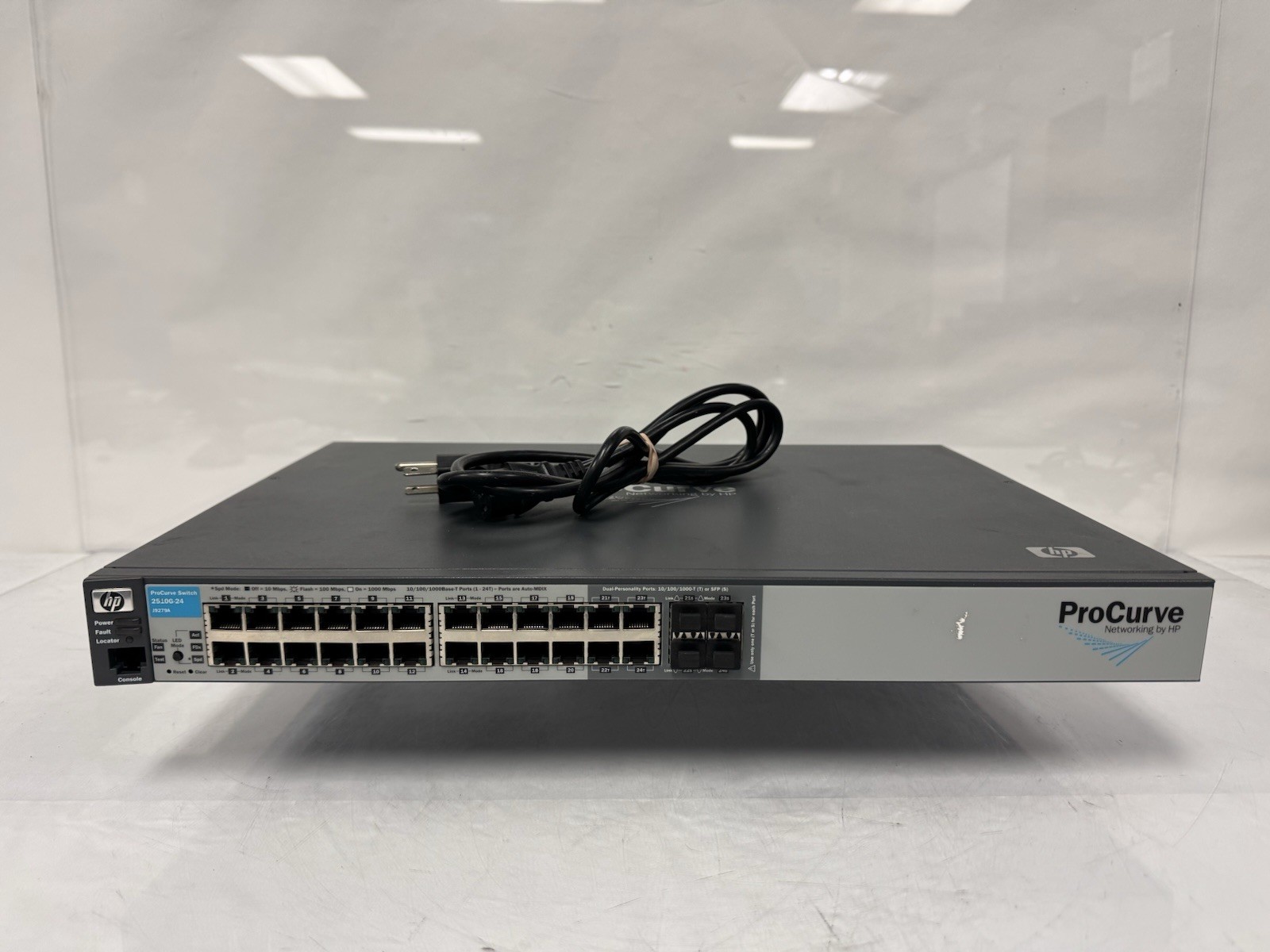 HP ProCurve 2510G-24 24 Port Manageable Ethernet Switch J9279A #1