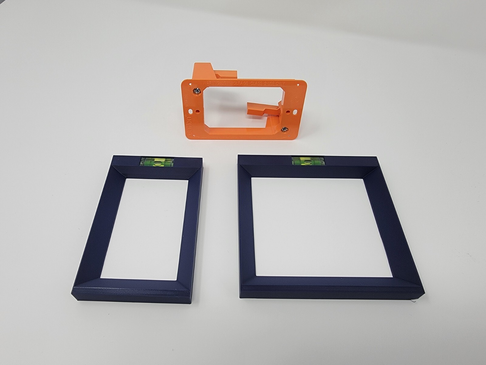 Low Voltage LV1 LV2 1 Single 2 Double Gang Mounting Bracket Template Level Kit