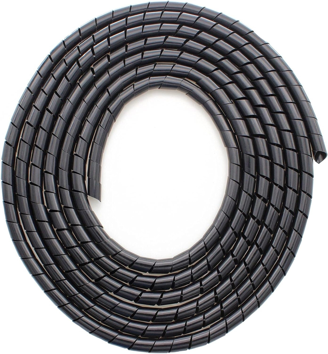 CSZD Spiral Cable Wrap,10ft – 1/4 inch Spiral Wire Wrap Cord Covers Bundle Sleev